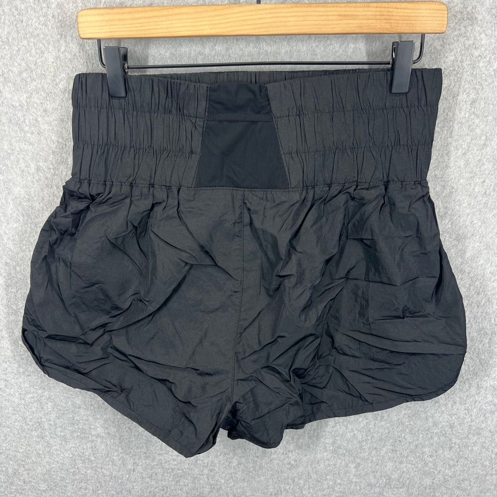 Free People Movement The Way Home Shorts Womens S Black High Waisted Athletic - Picture 3 of 9